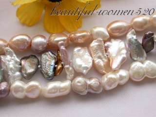 baroque freshwater pearl necklace. I starting so low price, i believe 
