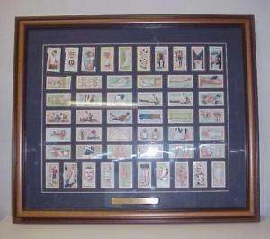 WILLSS FIRST AID CIGARETTE CARDS 1913 COMPLETE SET 50  