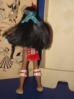 Flagg Co. INDIAN WARRIOR Flexible Doll MIB Vintage  