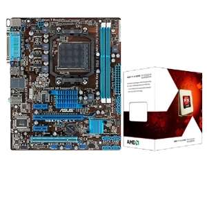 ASUS M5A78L M LX AMD Socket AM3+ Motherboard and AMD FX 4100 3.60 GHz 