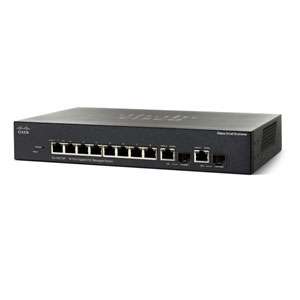 Cisco SG300 10P Gigabit Managed Switch   10 port, 10/100/1000Mbps 