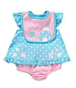 Summer Creepers & Diaper Sets for Baby Girls  Bodysuits & Onesies 