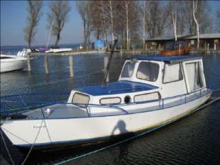 Kajütboot Stahl, 7m, AB 30PS Benziner in Parchim   Landkreis   Plau 