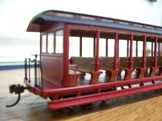   POINT & LAKE ERIE RAILROAD Train Passenger Car   Miniature Coach   RED