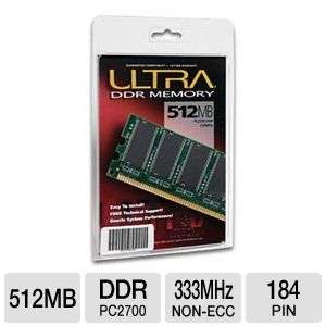 Ultra 512MB PC2700 DDR 333MHz Memory 