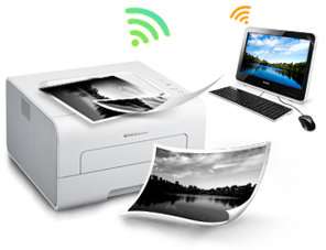 Samsung ML 2955DW Laserdrucker(1200x1200dpi, 64MB Speicher, Ethernet 