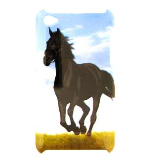 For Apple iPod Touch 4 Horse Cover Case  