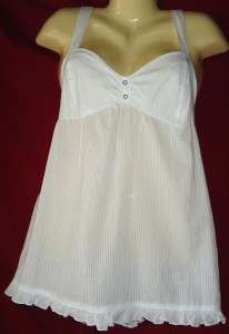 Womens Arizona Jean Company White Cotton Cami Top Size XL 1X  