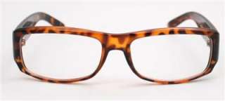 Fashionable Tortoise Frames Clear Lens Women Men Sexy Chic Ford Style 