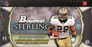 2011 BOWMAN STERLING FOOTBALL HOBBY 4 BOX CASE BLOWOUT CARDS 