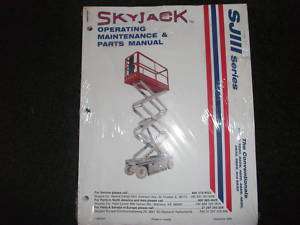 Skyjack SJIII 3220 3226 4620 4626 4830 4832 6826 manual  