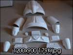 Star Wars Biker Scout Armour Replica Prop Costume Kit (Black or White 