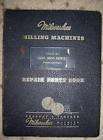 milwaukee milling machines parts book 1200 1800 f expedited shipping