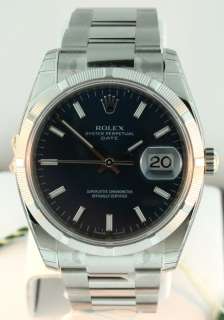   Oyster Perpetual Date Stainless Steel 34mm NEW $6,150.00 Watch.  