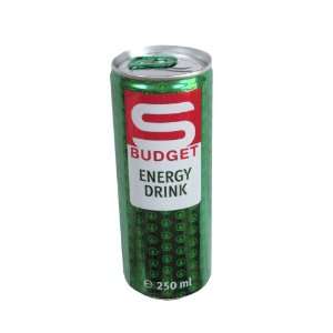 Budget   Energy Drink   250ml Dose  Lebensmittel 