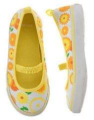 NWT Gymboree Flower Showers Daisy Days Sneakers Shoes  