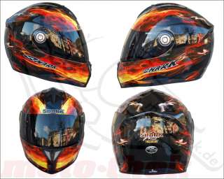 SHARK RSI Fireshark Motorradhelm Helm Sport Touring XL  