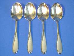 ONEIDA STAINLESS FLATWARE SATIN CAMBER 4 PLACE SPOONS 7 1/4  