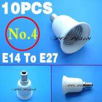 10 Pieces Standard E14 E27 GU10 MR16 Base Adapter Bulb Lamp Light 