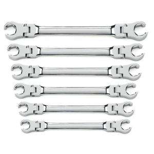 GearWrench Flex Flare Nut Wrench Set   Metric 6  Pieces 81911 at The 