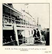 Steamer CORONA Naval Cover 1911 Postcard FRANKLINVILLE  