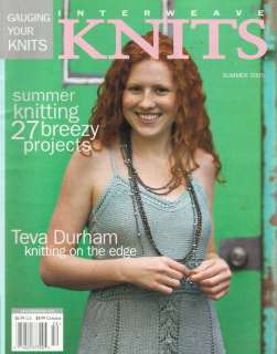 INTERWEAVE KNITS KNITTING MAGAZINE SUMMER 2005  