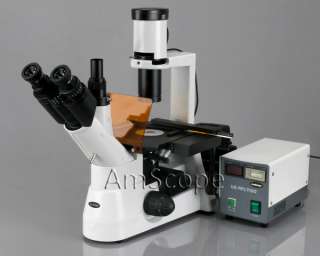 40x 1000x EPI Fluorescent Tissue Culture Inverted Microscope + 5MP CCD 