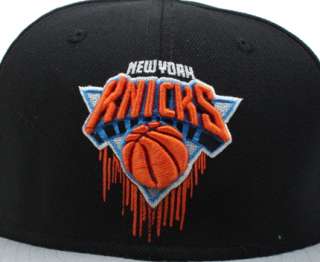New Era 5950 NBA Wet Drip New York Knicks Fitted Cap  