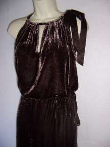 BCBG MAXAZRIA Blush Rosetta Silk Velvet Cocktail Dress 0 2 4 6 8 10 12 