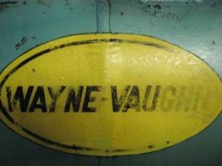 Wayne   Vaughn 10 HP Air Compressor Model 6408 3H w/ Allen Bradley 