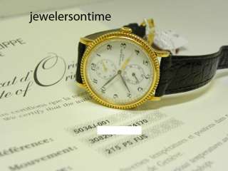 Patek Philippe 18K YG Travel Time 5034 5034J box/papers  