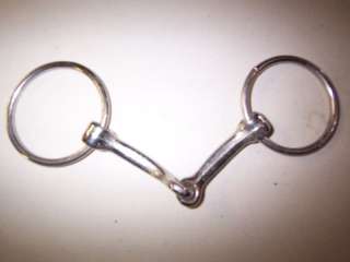 English horse loose ring 5.5 mouth snaffle bit  