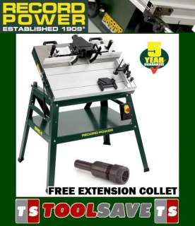 RECORD POWER RPMSR/MK2 ROUTER TABLE SUPPLIED WITH 1/2in COLLET 