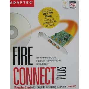  ADAPTEC   AFW 4300A 3 Port I394P VER1.02 Firewire PCI 
