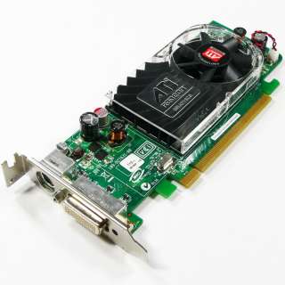ATI Radeon HD3450 HD 3450 256MB PCIe x16 DMS 59 HDTV Video Card Y103D 