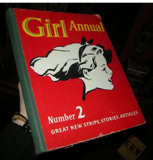 1953 GIRL ANNUAL Number 2 / Eagle Comic Book for Girls  