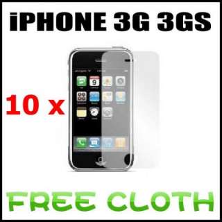 High quality Clear Screen Protector for iPhone 3G/ IPHONE 3GS 