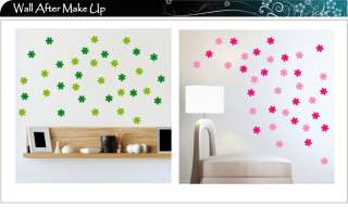 30 Flower Bedroom Kitchen Bathroom Wall Stickers, Decal  