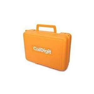  CalDigit AV Drive Carrying Case, Bright Orange Exterior 