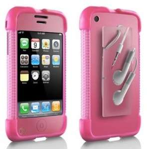 PINK DLO JAM JACKET SILICONE CASE APPLE IPHONE 2G 3G S  