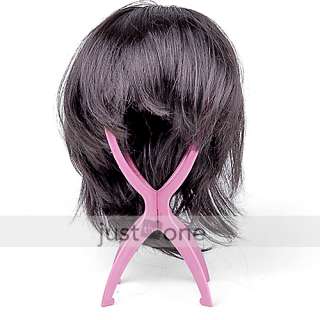 Plastic Stable Durable Wig Stand Holder Display Rack  