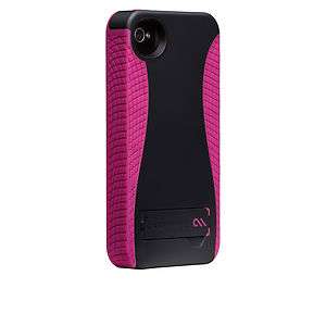   iPhone 4/4S Case Mate POP Case  Pink/Black   With a Kick 