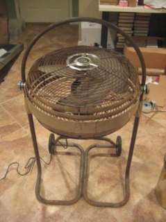 VINTAGE EMERSON ROLL ABOUT FAN MID CENTURY  