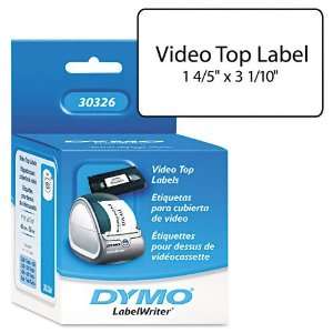  DYMO Products   DYMO   VHS Top Labels, 3 1/10 x 1 4/5 