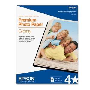  o Epson America Inc. o   Photo Premium Paper, Glossy, 68 