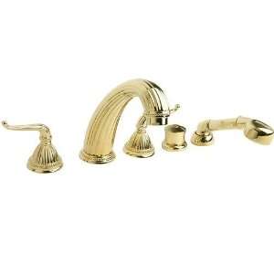 Giagni C3 MB Celina Roman Tub Set with Hand Shower, Millennium Brass