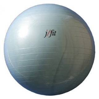  j/fit 55cm Anti Burst Gym Ball (Pearl Green) Sports 