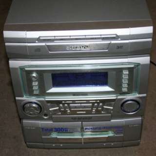 Sharp CD DP 2500 H Kompaktanlage mit CD Wechsler silber in München 