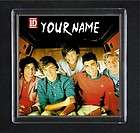  One Direction Drinks Coaster Any Name Place Mat 1 Direction