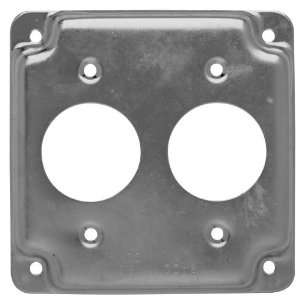  Hubbel Electric Raco 807C 4 inch Square Exposed Work Cover 